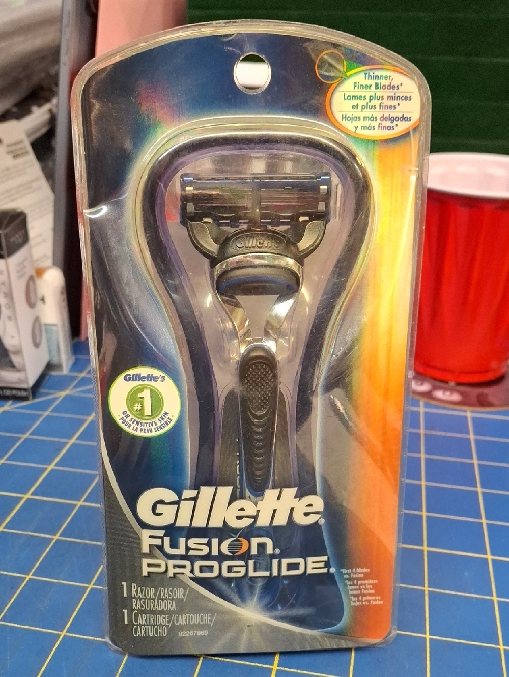 Fusion ProGlide Men’s Razor – Black New Sealed Package